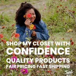 Shop with confidence that my pricing is fair for the quality products I sell